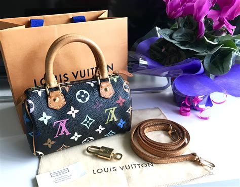 louis vuitton mini speedy multicolor|louis vuitton nano speedy price.